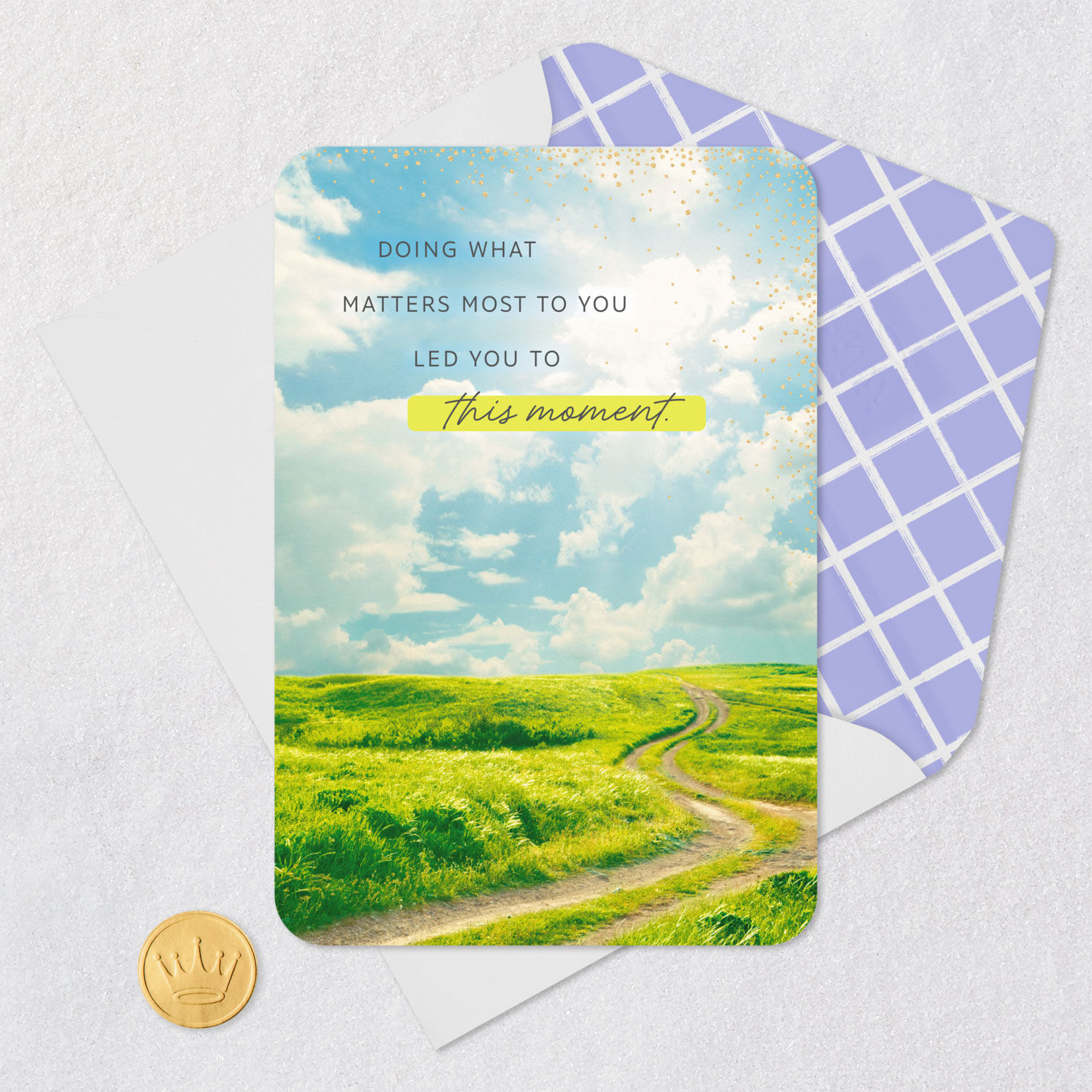 Can't Wait to See What's Next Good Luck Card for only USD 2.99 | Hallmark
