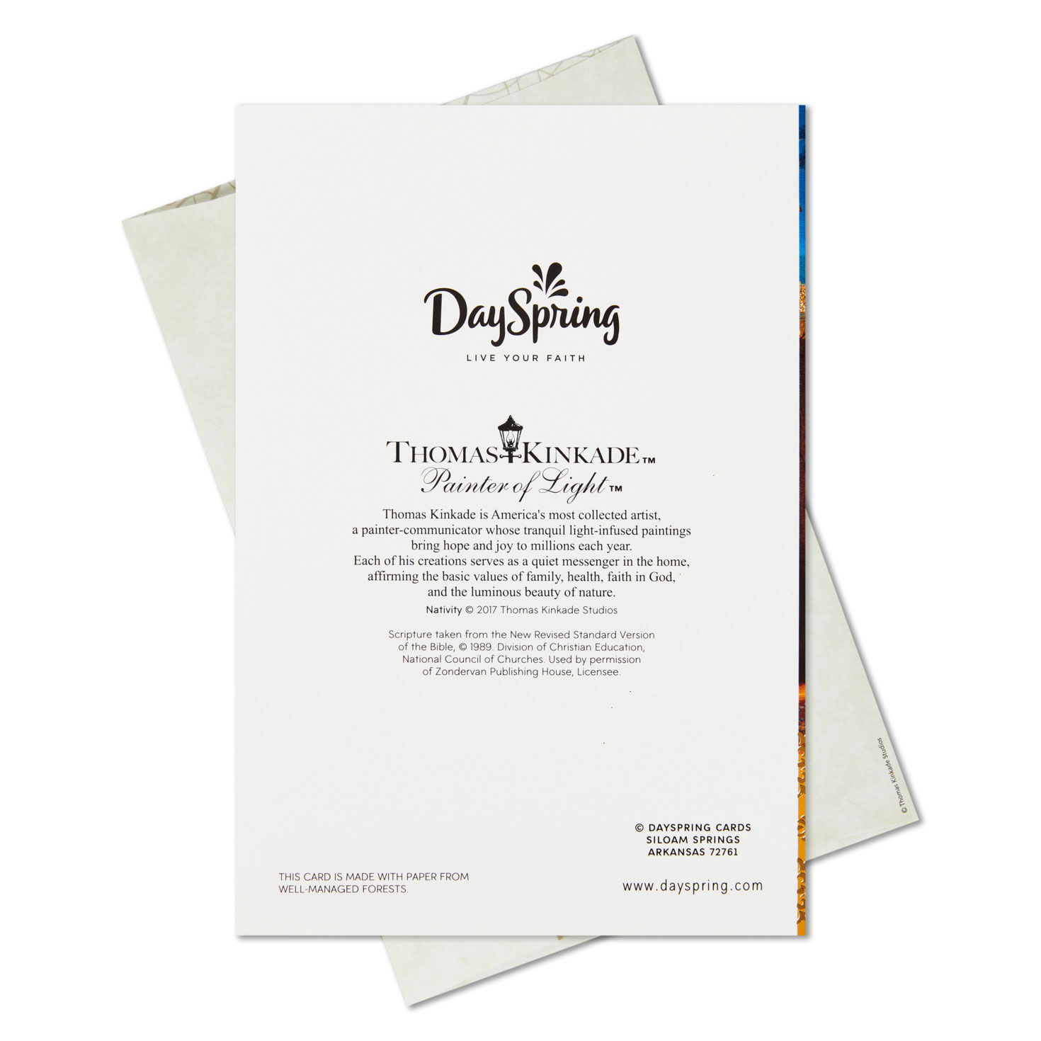 Thomas Kinkade Manger Scene Religious Boxed Christmas Cards, Pack of 12 for only USD 17.49 | Hallmark