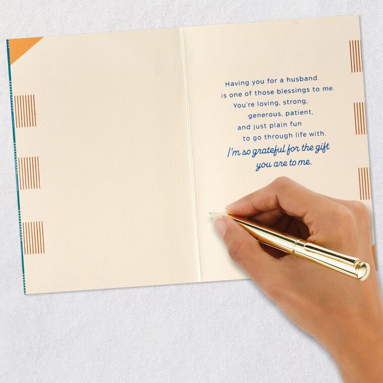 Hallmark Fathers Day Card for Husband or Boyfriend (Man I Hallmark Fathers Day Card for Husband or Boyfriend (Man I