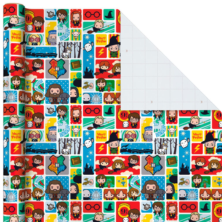 Harry Potter™ 3-Pack Assorted Wrapping Paper, 60 sq. ft. total, , large image number 4
