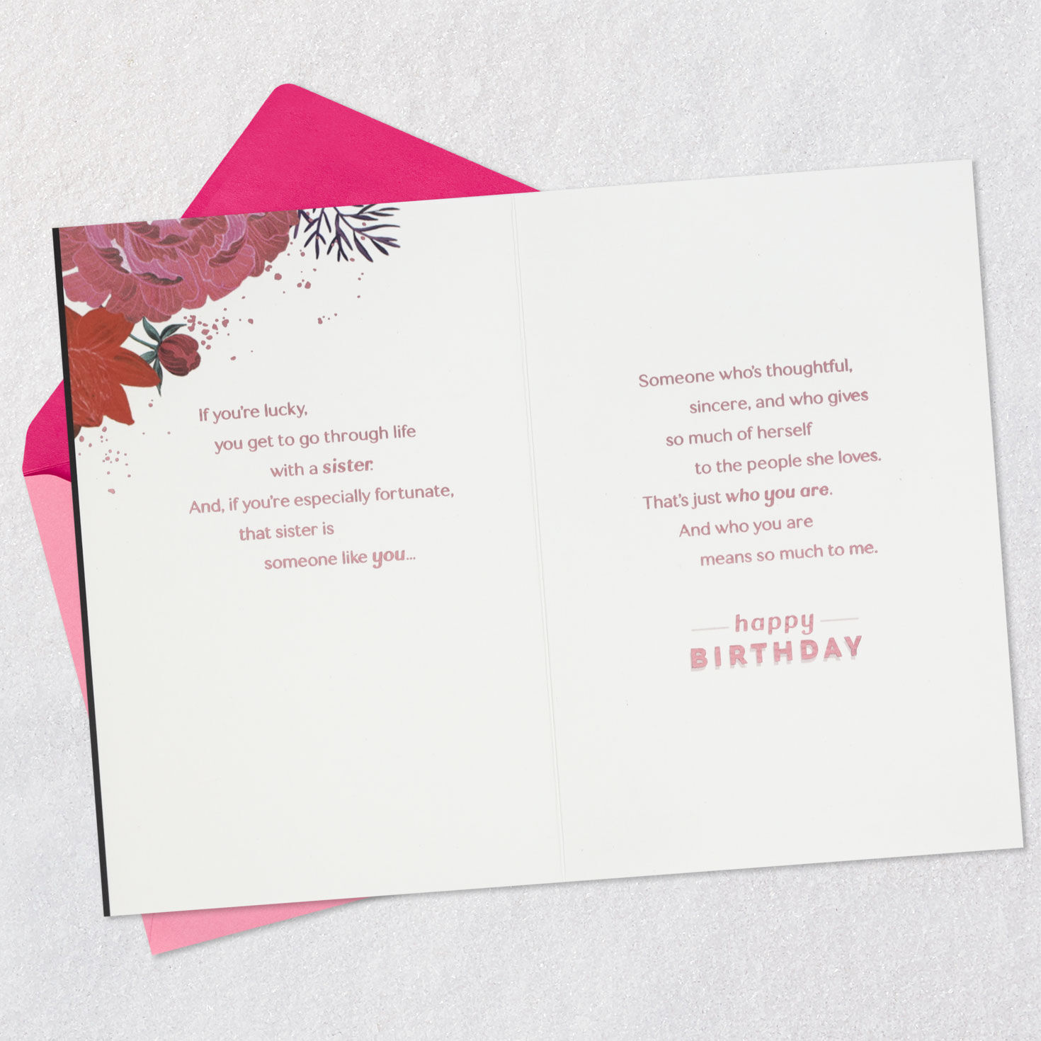 You Mean So Much to Me Birthday Card for Sister, , large image number 4