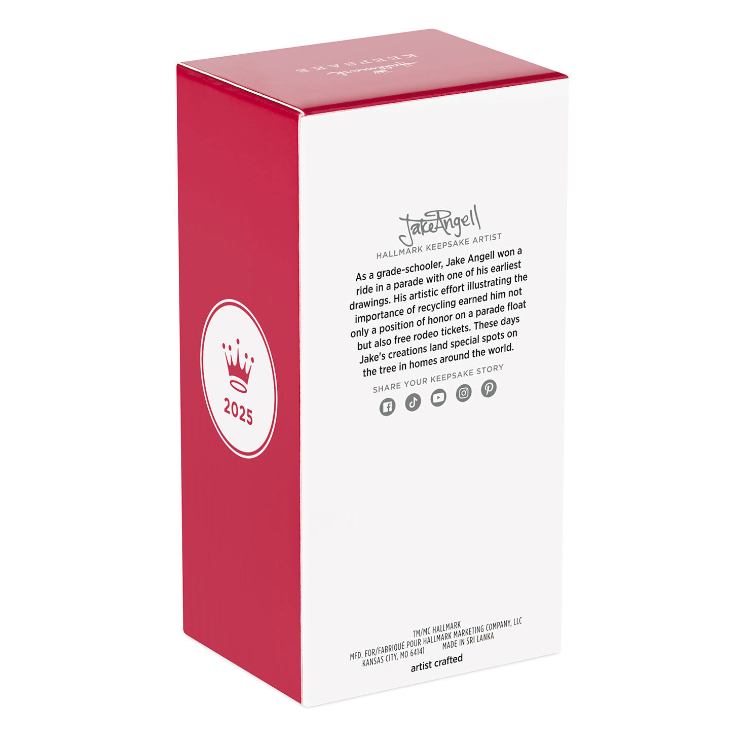 DC Superman Keepsake Ornament package back image number 8