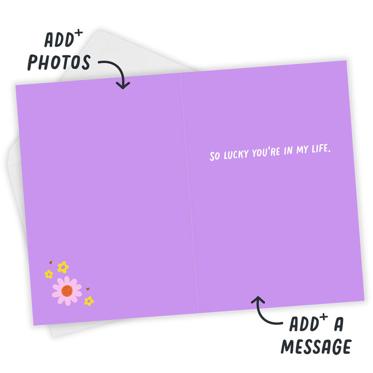 More Than Words Custom Love Card for Her, , large image number 3