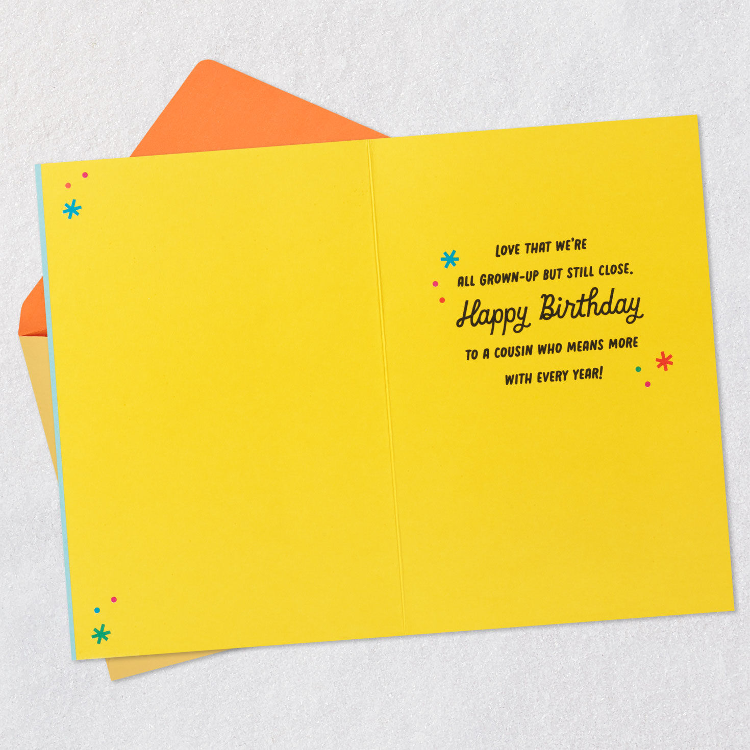 Built-In Friends From Day One Birthday Card for Cousin for only USD 2.99 | Hallmark