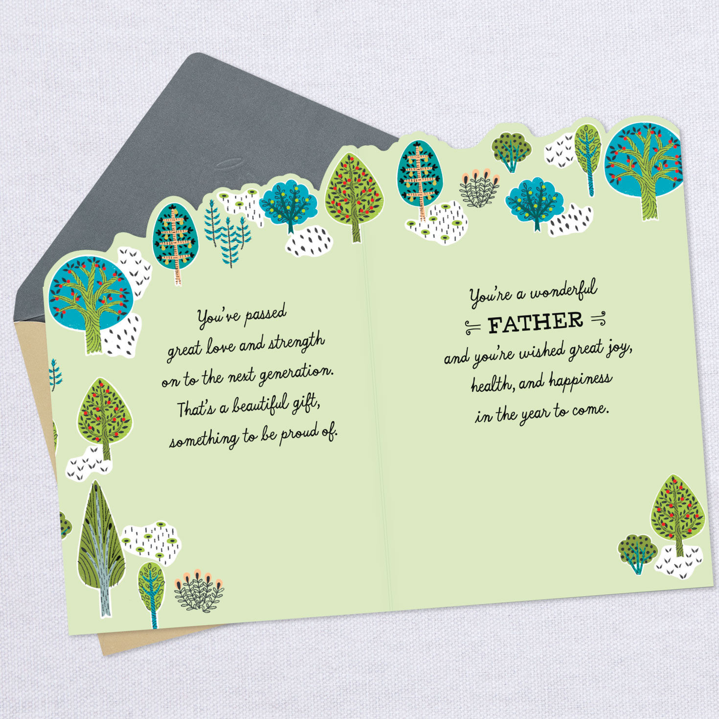 You're Wonderful Rosh Hashanah Card for Dad, , large image number 3