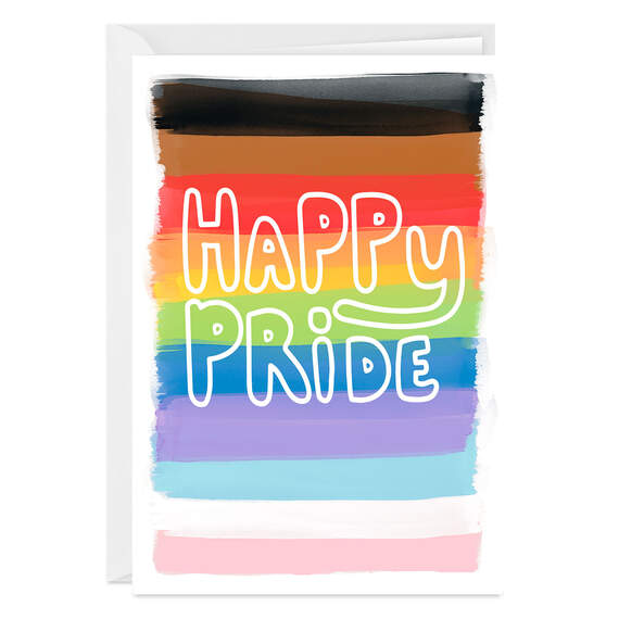 Happy Pride Folded Photo Card, , large image number 1