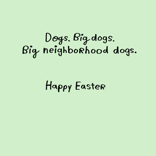 Why Did the Rabbit Cross the Road Funny Easter Card, 