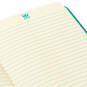 Embossed Bird Turquoise Faux Leather Notebook, , large image number 7