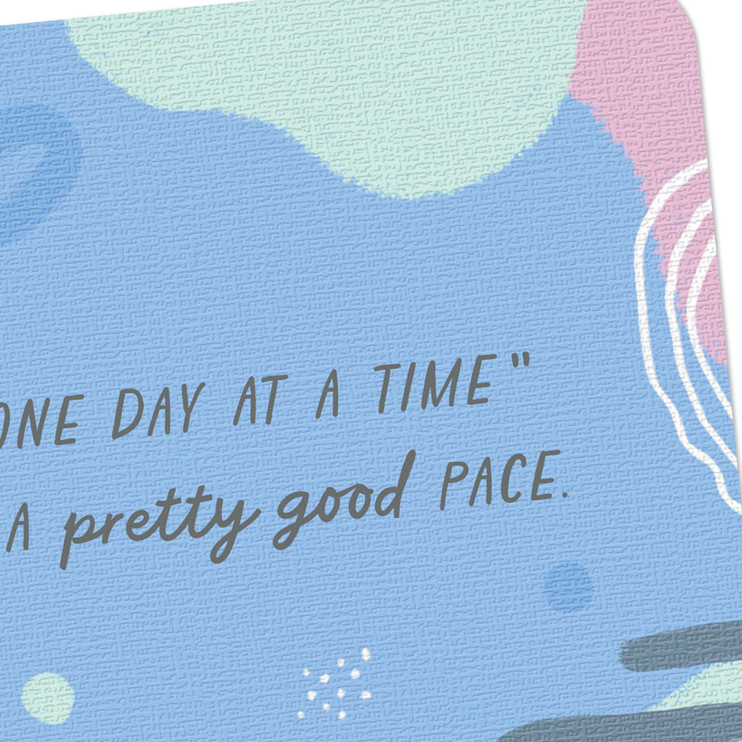 Abstract Pattern Encouragement Card Card Front Detail image number 4