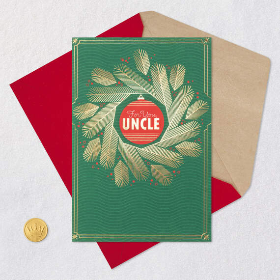 You're a Gift Christmas Card for Uncle, , large image number 5