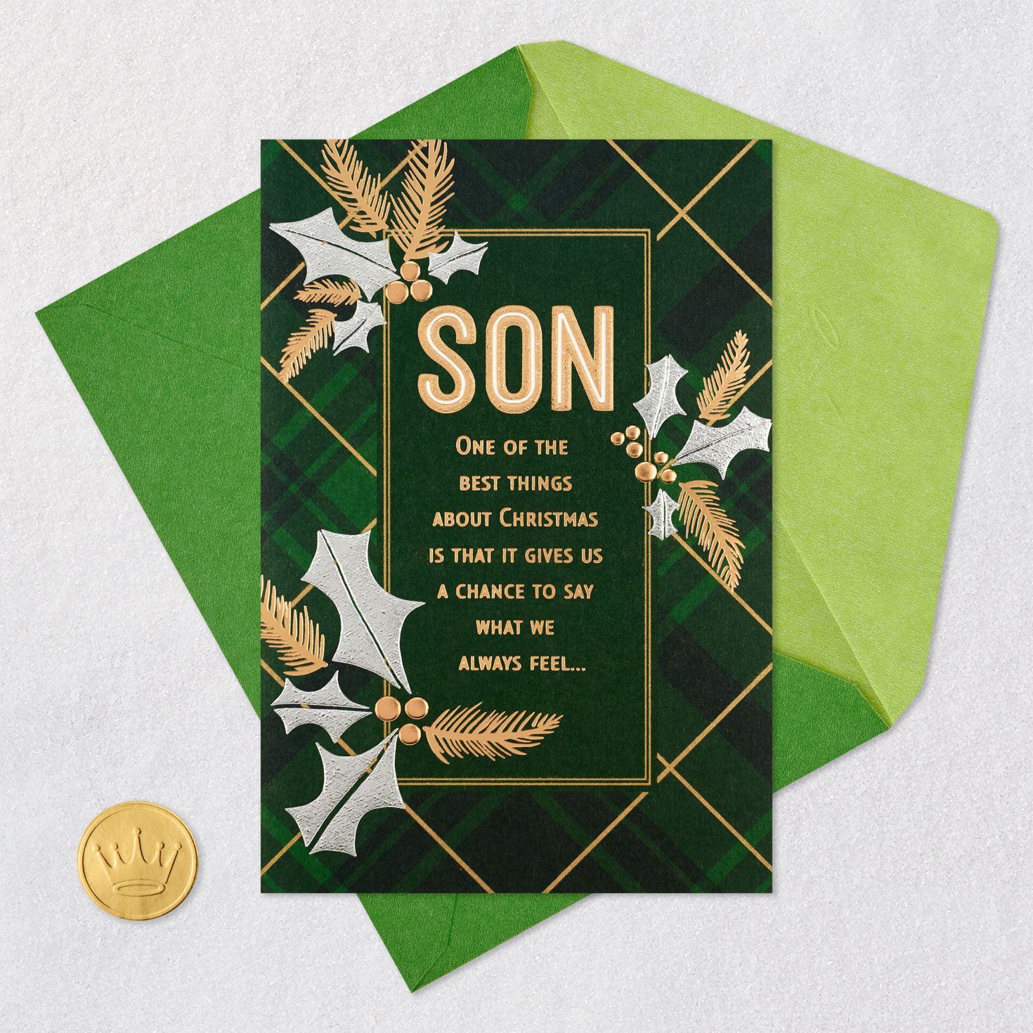 So Very Loved Christmas Card for Son, , large image number 5