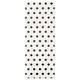 Black Dots on Ivory Tissue Paper, 4 sheets