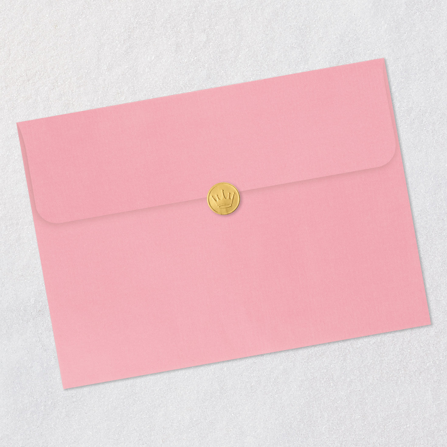 Pink Rose Paper Flower Bouquet Jumbo Pop-Up Valentine Envelope Back with Seal image number 7