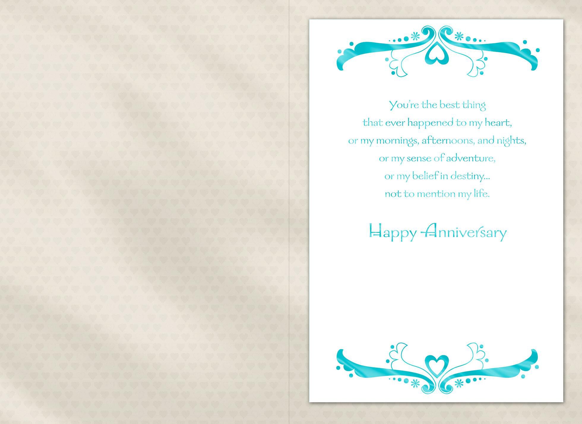 To the One I Love Anniversary Card