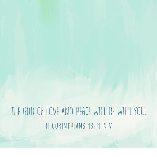 Praying for You in Your Loss Religious Sympathy Card, 