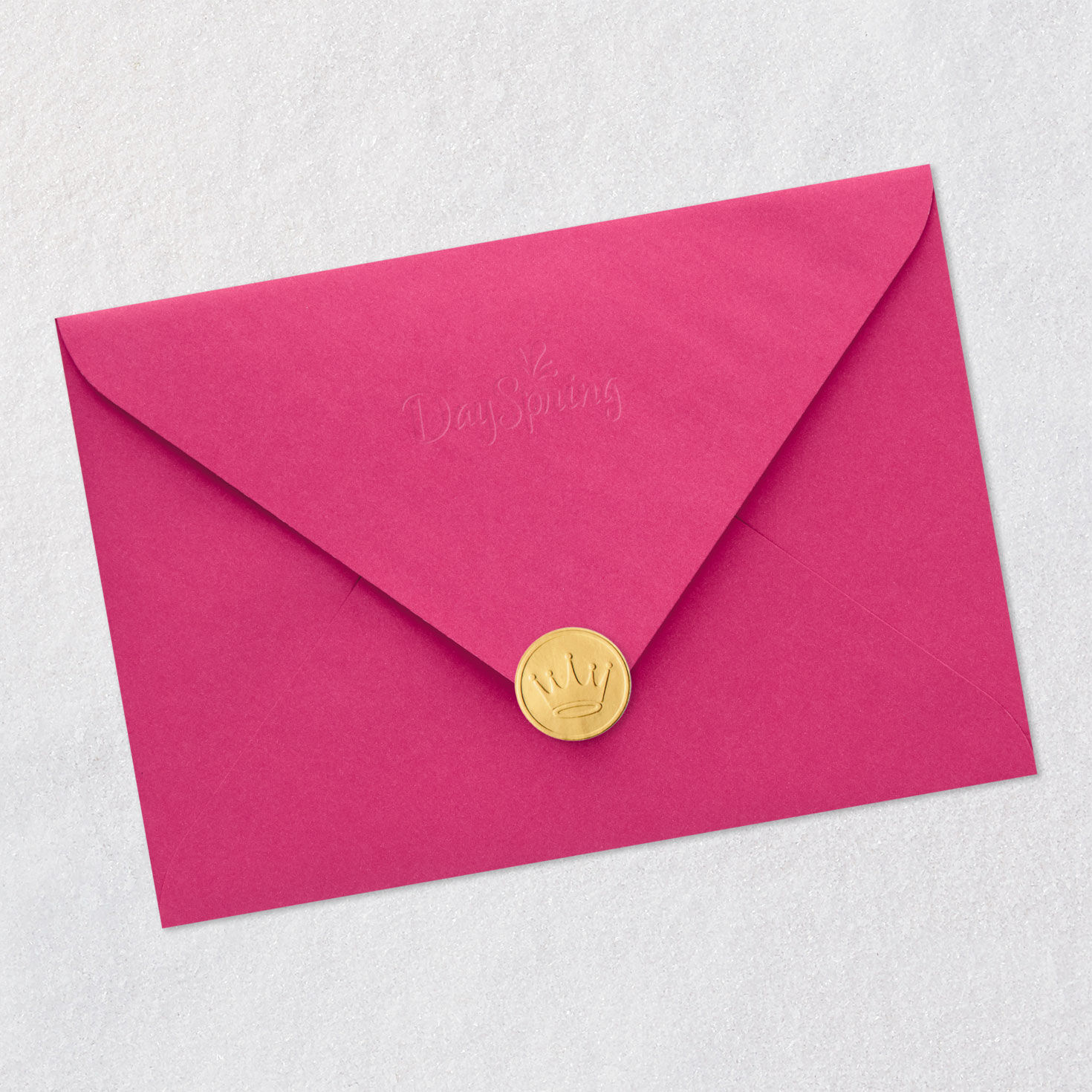 Teal and Pink Flowers Religious Mother's Day Card Envelope Back with Seal image number 7