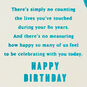 The Lives You've Touched 80th Birthday Card, , large image number 2