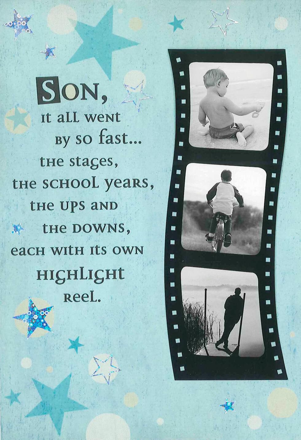 Highlight Reel Birthday Card for Son