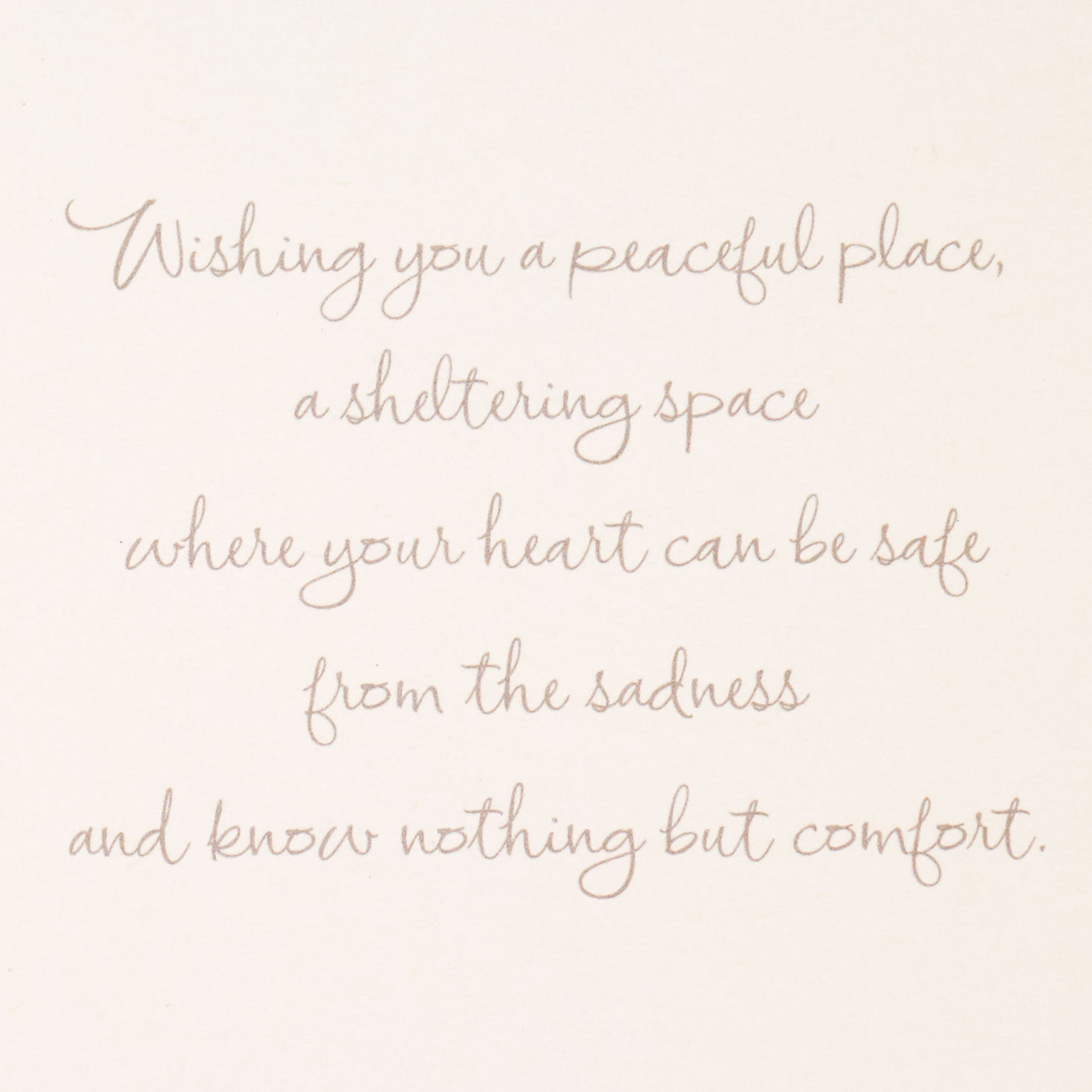 Ginkgo Leaves Sympathy Card  image number 2