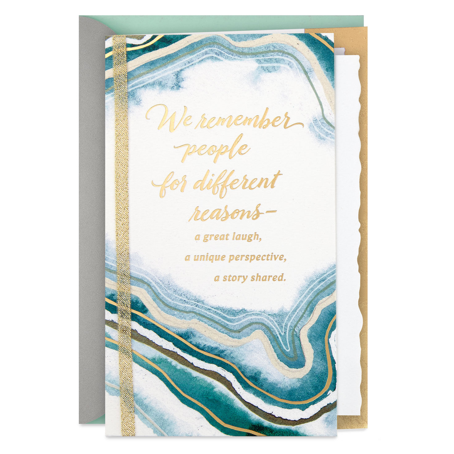 Well-Lived and Well-Loved Sympathy Card