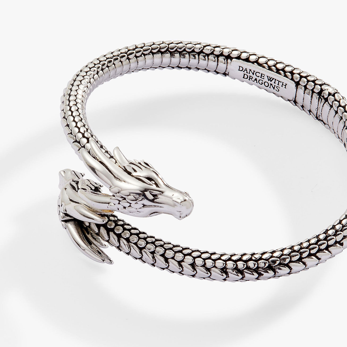 Alex And Ani House of the Dragon&trade; Cuff Bracelet closeup view image number 2