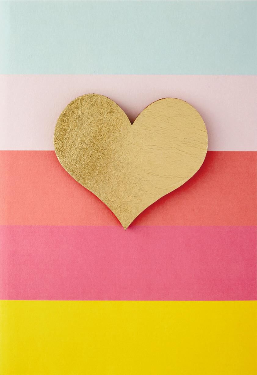 Happy Heart Friendship Card With Pin