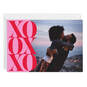 Modern XOXO Folded Love Photo Card, , large image number 1