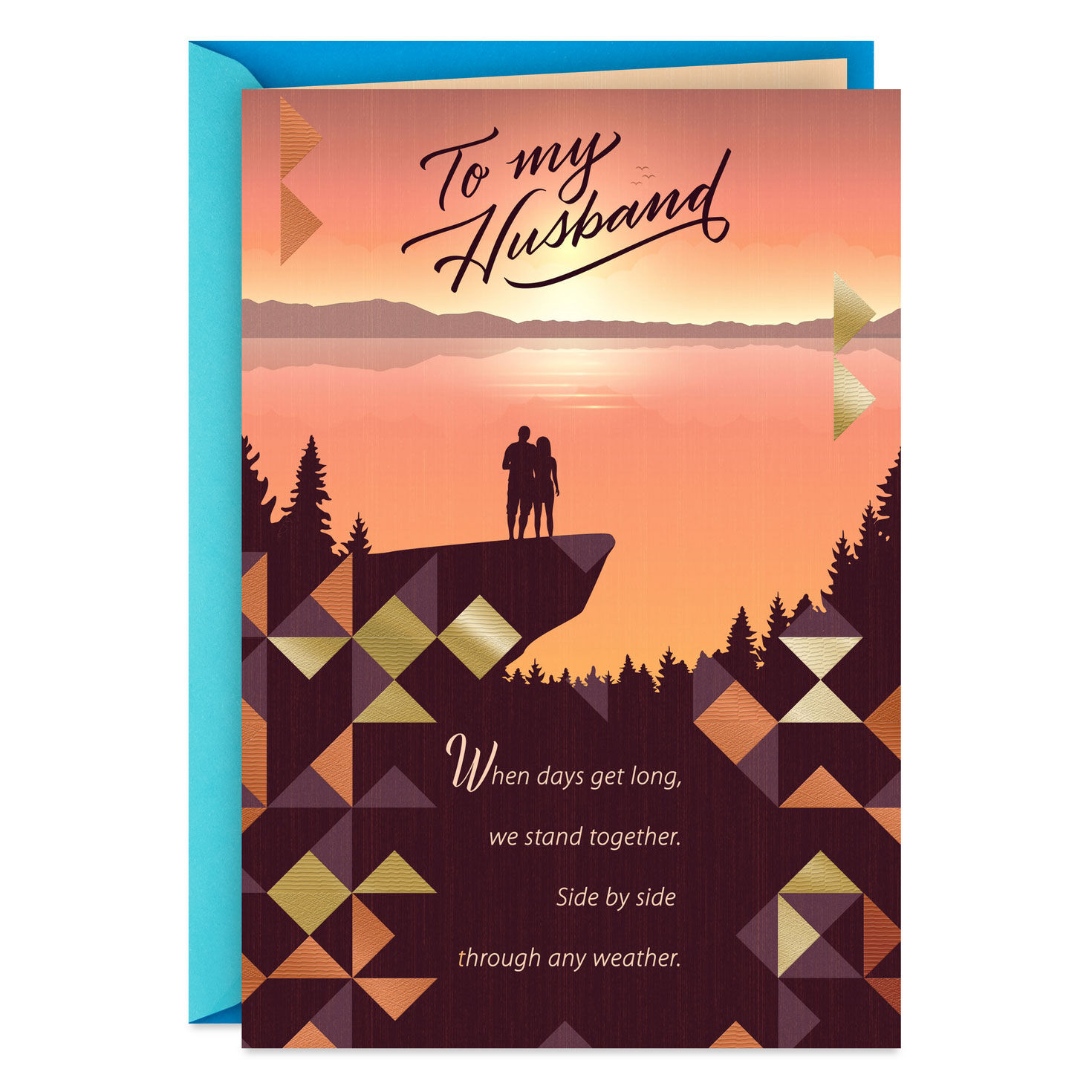 Blessed With the Best Father's Day Card for Husband