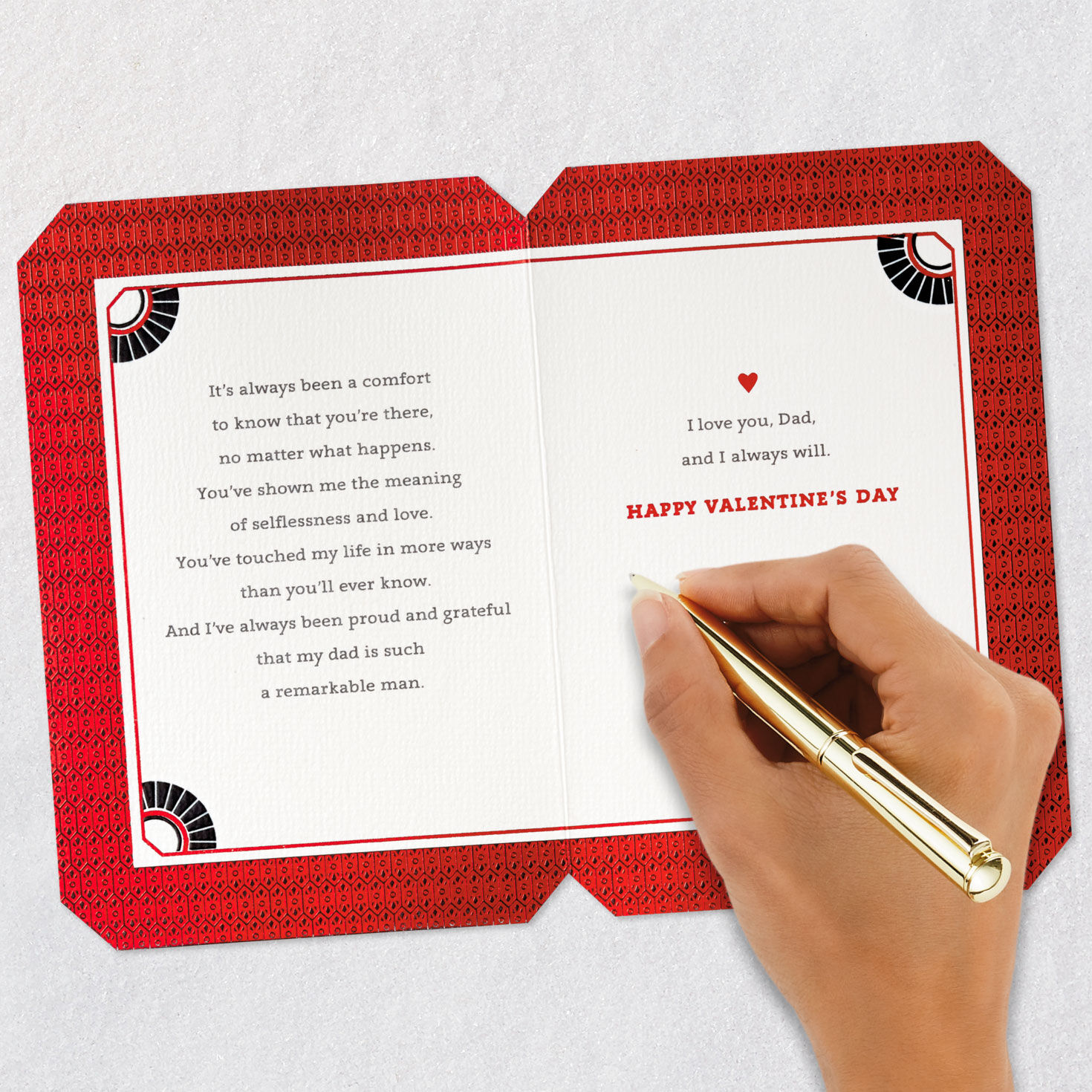 Proud and Grateful Valentine's Day Card for Dad for only USD 5.59 | Hallmark