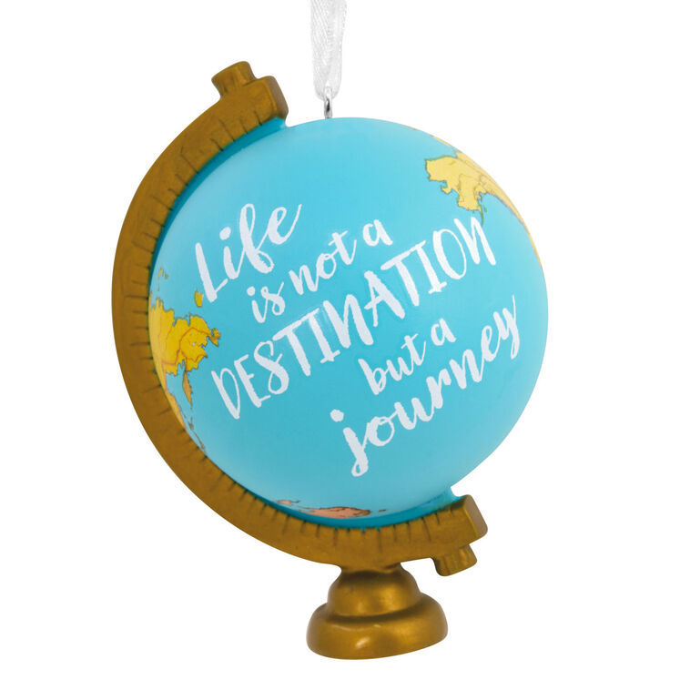 Travel Globe Hallmark Ornament