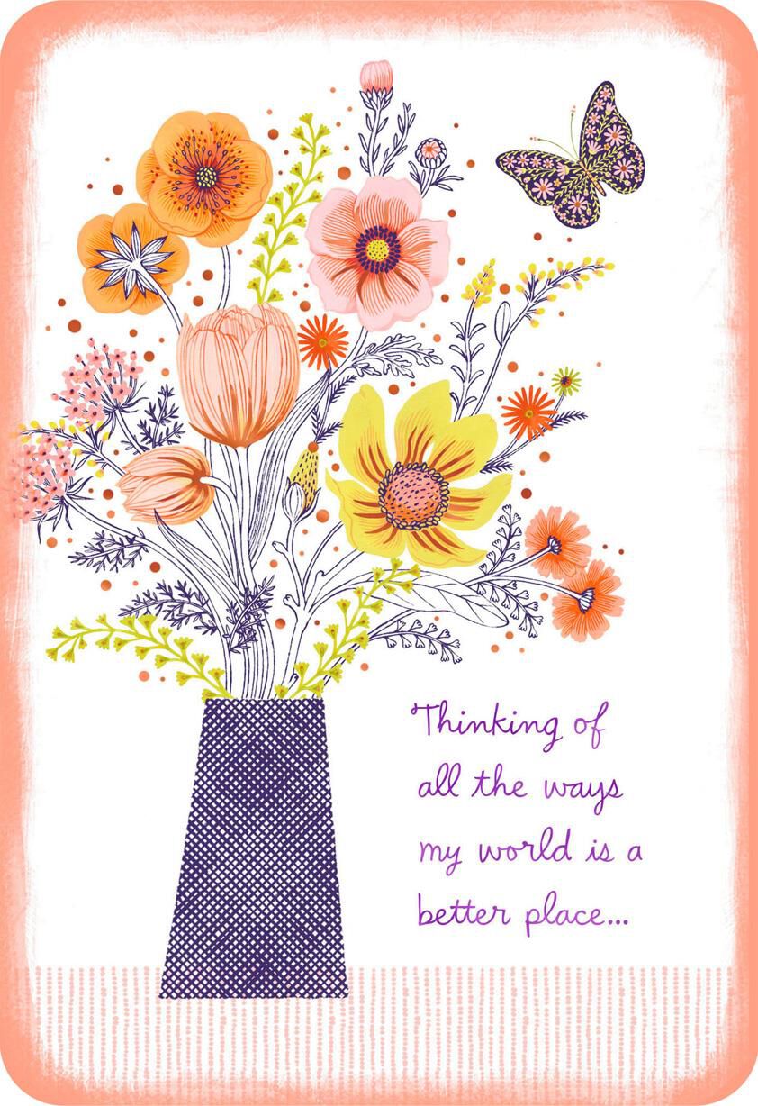 A Better Place Because of You Friendship Card