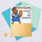 Brother, Go a Little Nuts Funny Graduation Card, , large image number 5