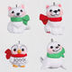 Mini Snow Buddies Ornaments, Set of 4