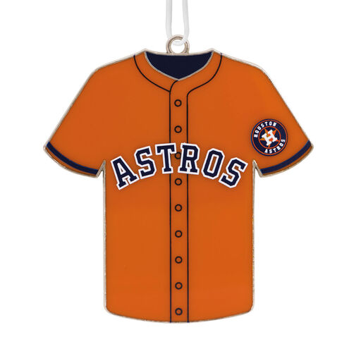 MLB Houston Astros™ Baseball Jersey Metal Hallmark Ornament, 
