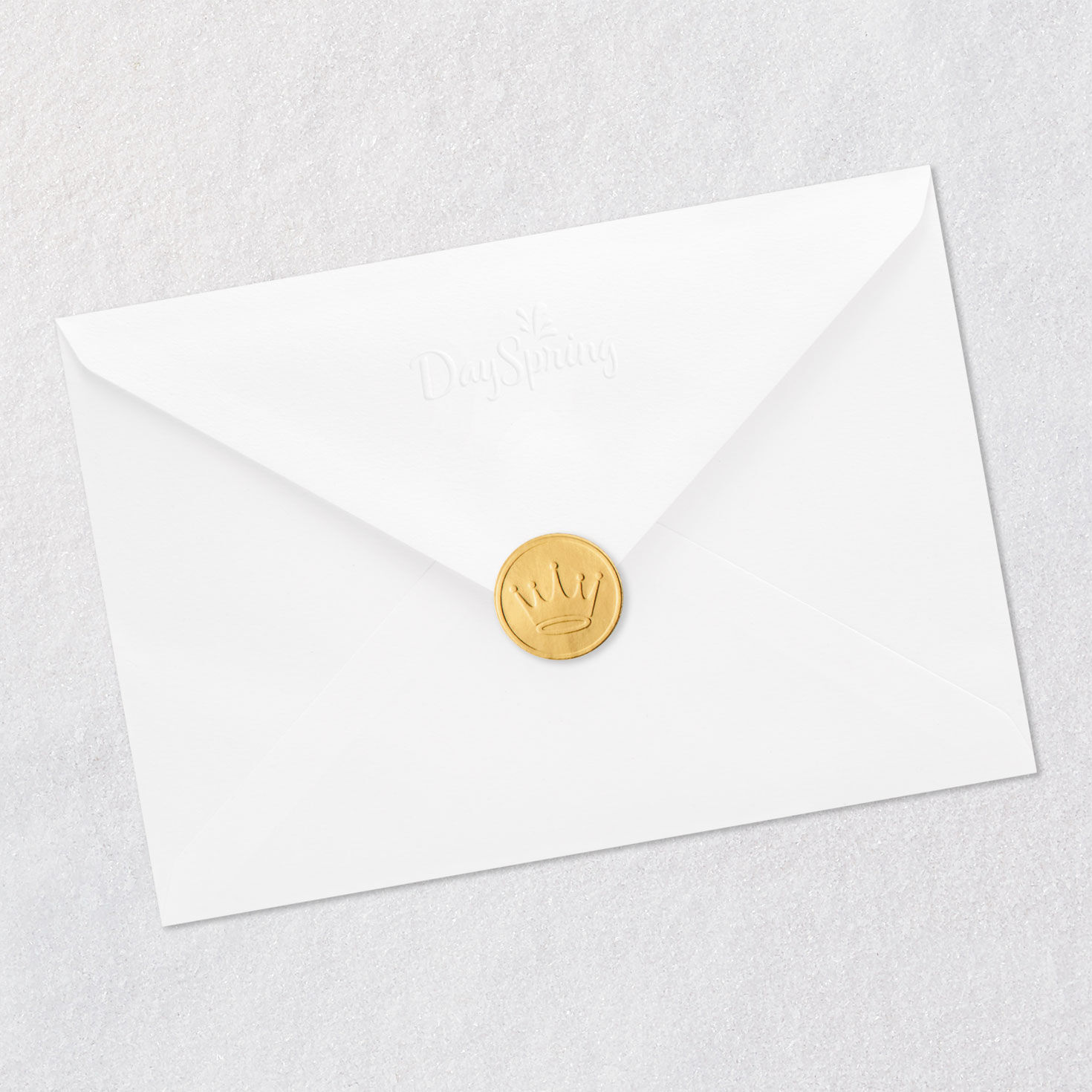 Bird on Pale Green Christian Sympathy Card Envelope Back with Seal image number 8