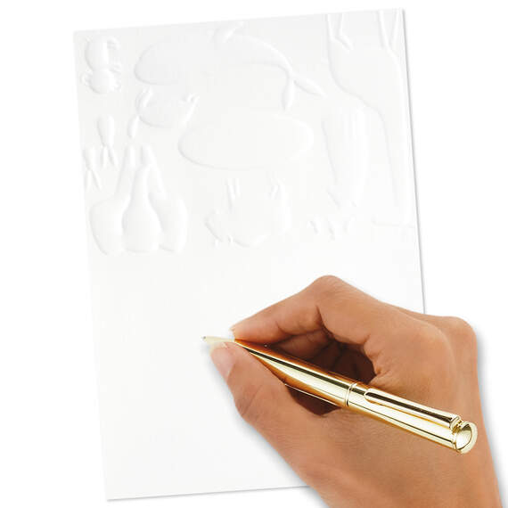 Embossed Animals Blank Thank-You Notes, Pack of 20, , large image number 4