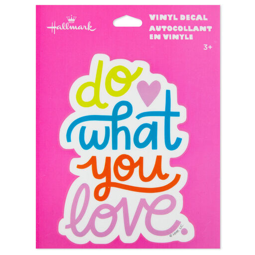 Do What You Love Vinyl Decal, 