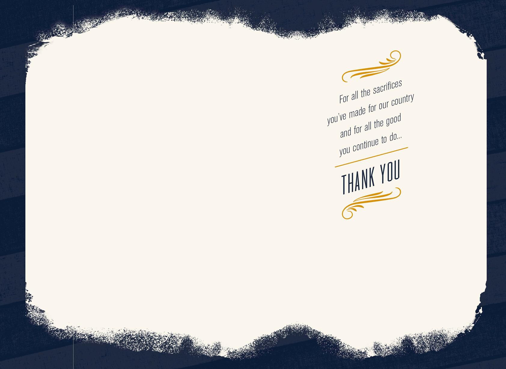 Salute to Strong Servicewomen Veterans Day Card
