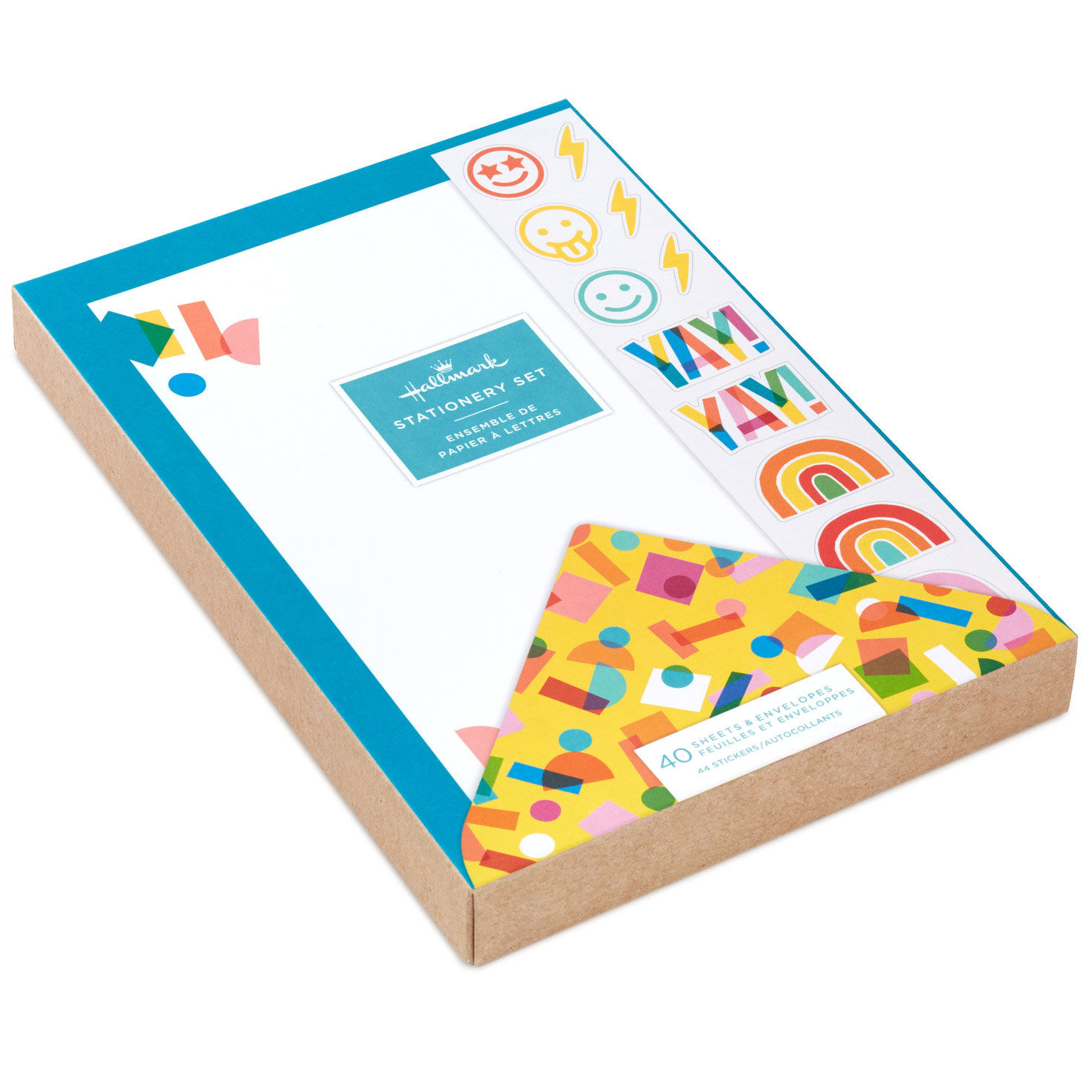 Confetti Collage Stationery Set With Stickers, Pack of 40 for only USD 10.99 | Hallmark