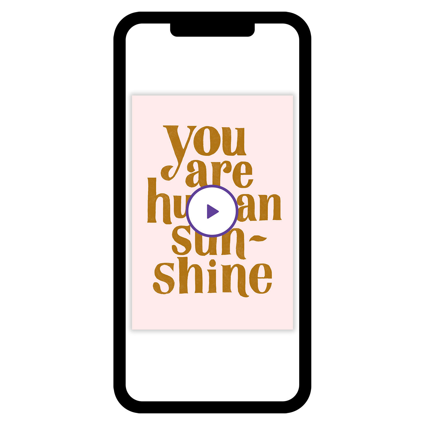 You Are Human Sunshine eCard