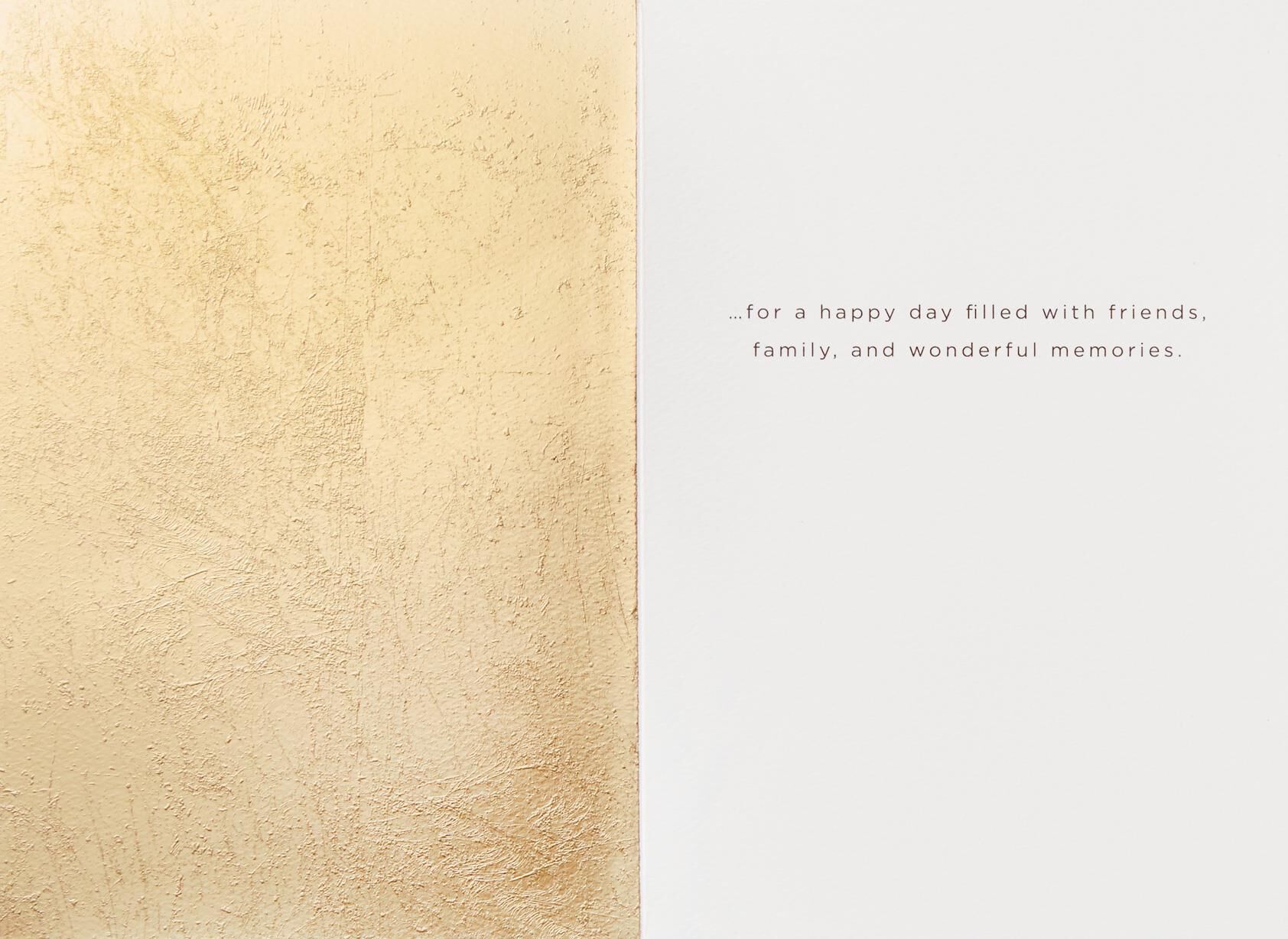 Wonderful Wishes Thanksgiving Card