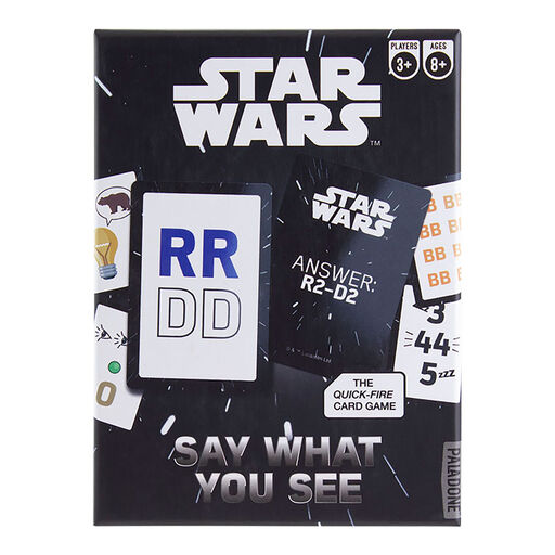 Star Wars Say What You See Card Game, 