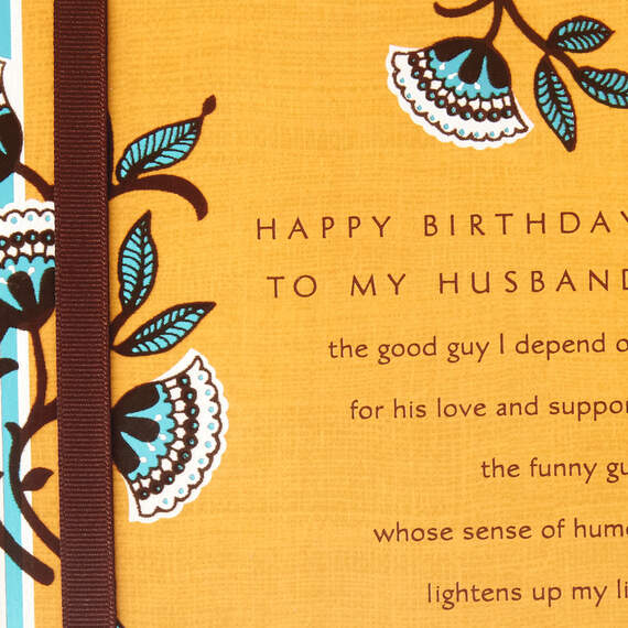 My Good Guy Birthday Card for Husband, , large image number 4