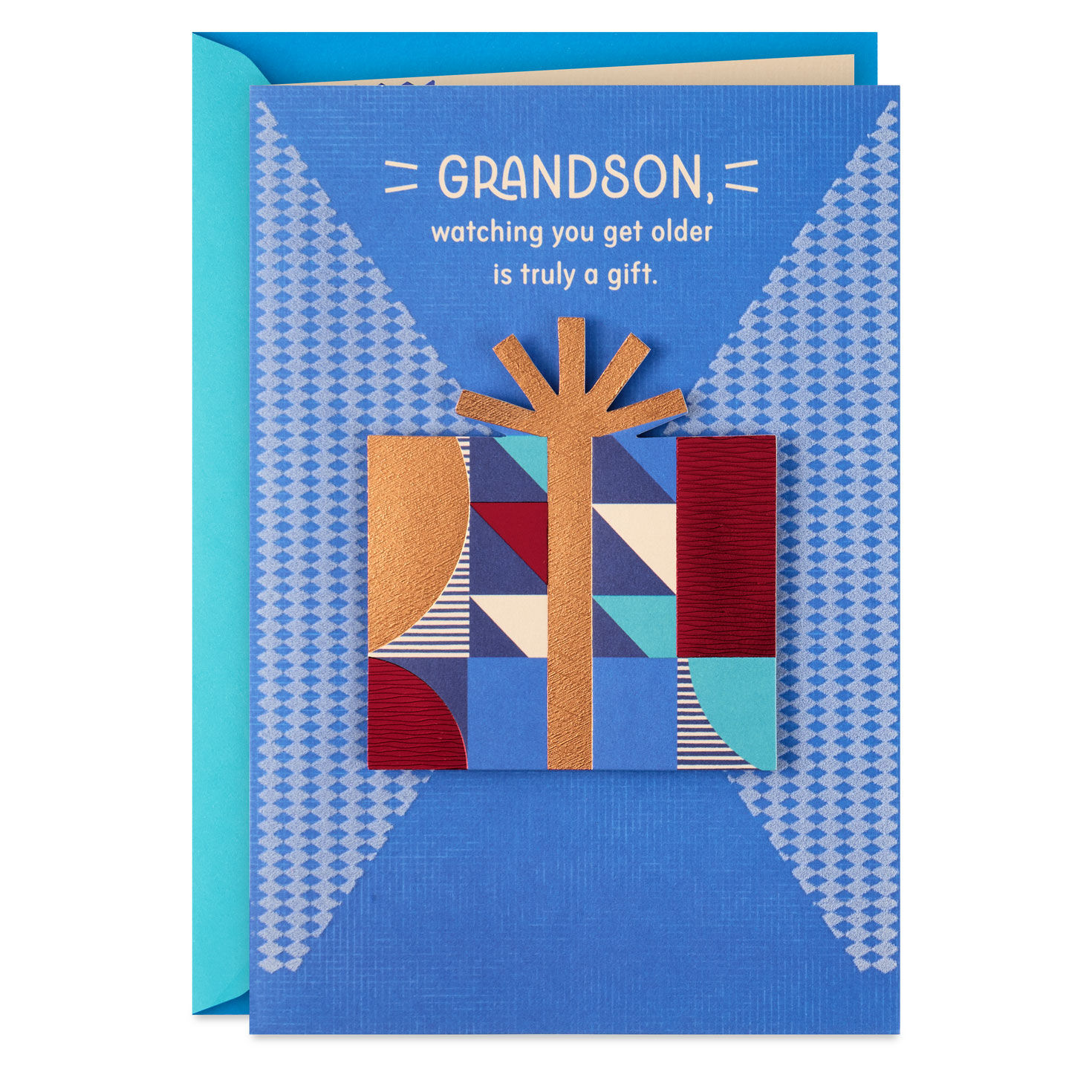 Watching You Grow Is a Gift Birthday Card for Grandson for only USD 6.99 | Hallmark