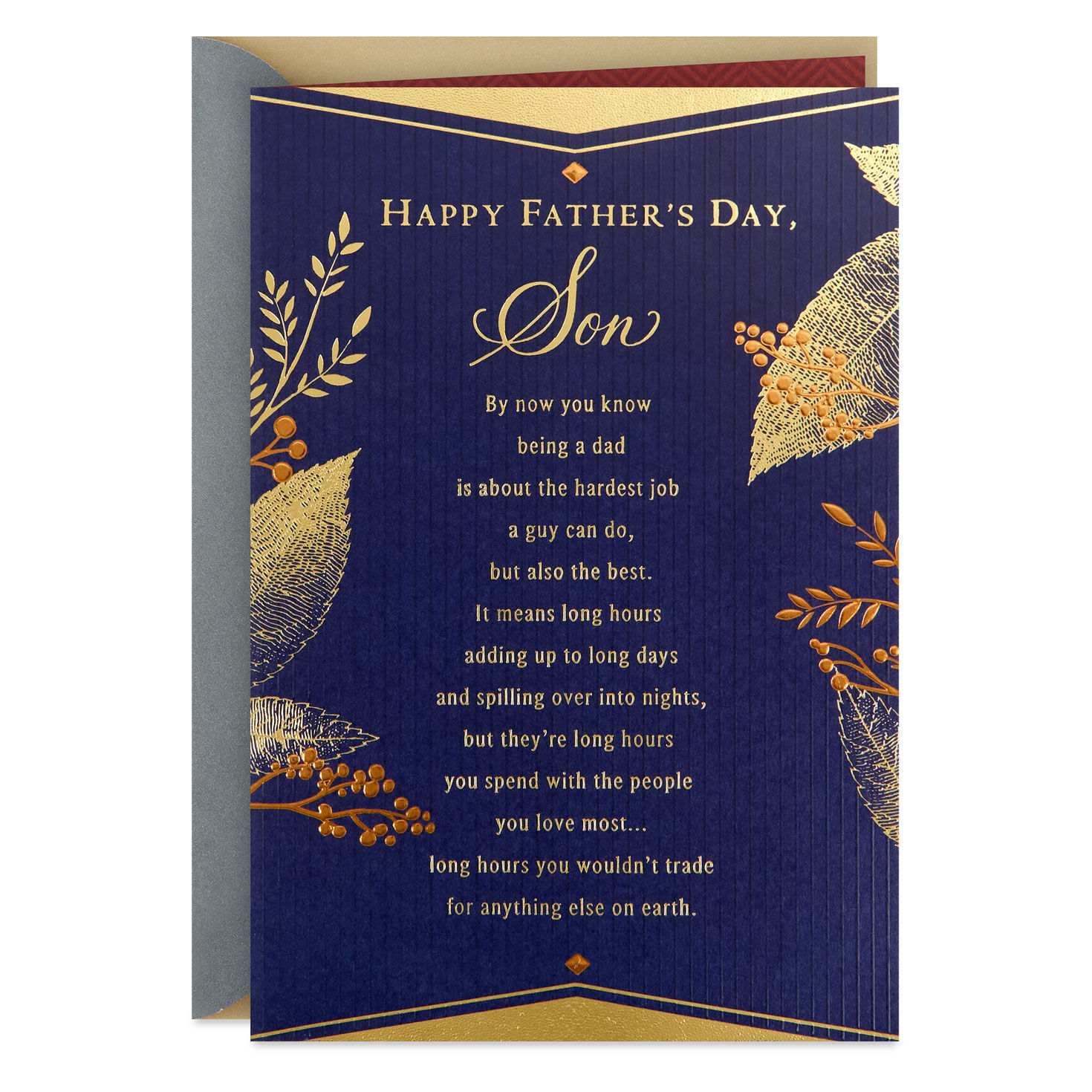 Hope Your Day Is Surrounded by Love Father's Day Card for Son
