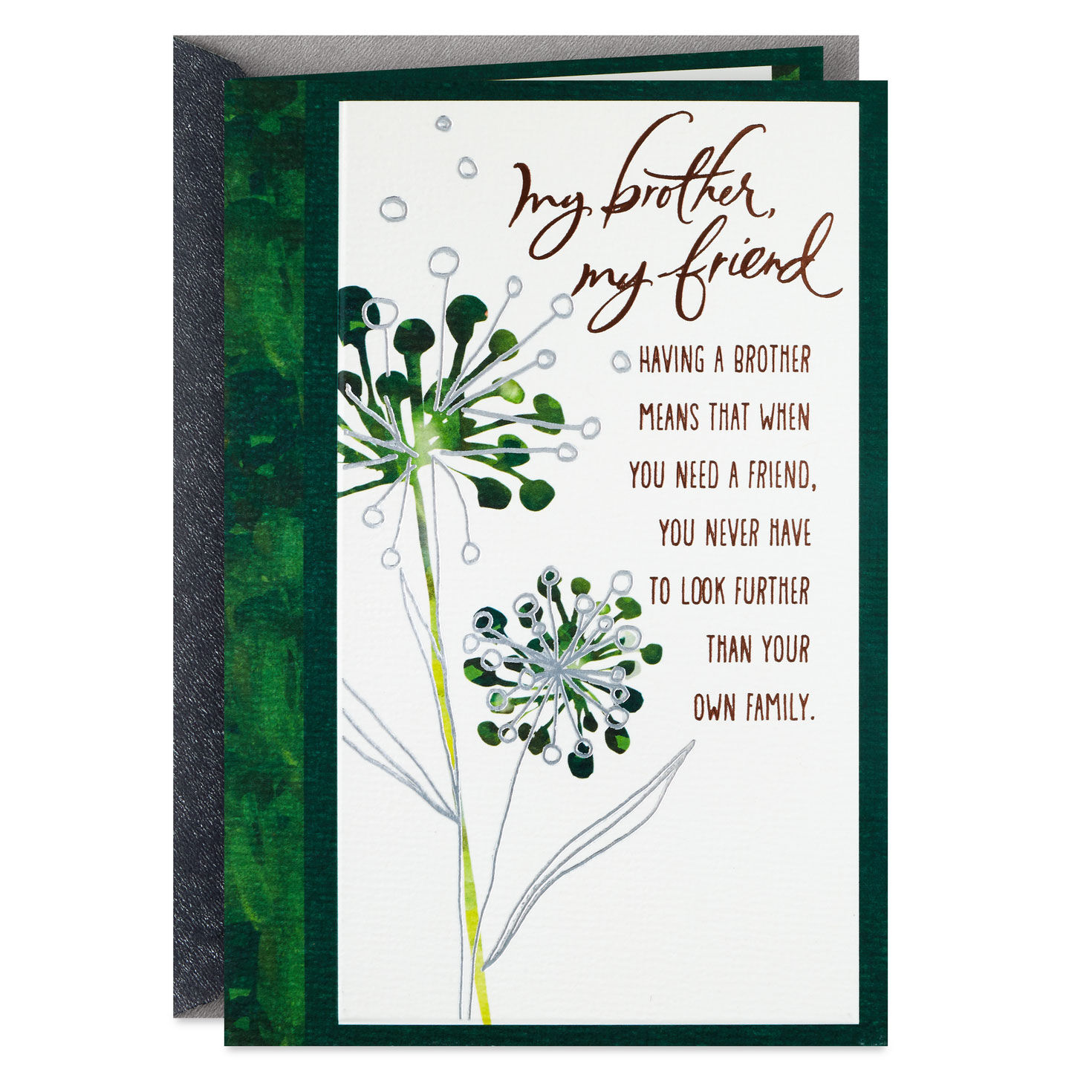 My Brother, My Friend Birthday Card