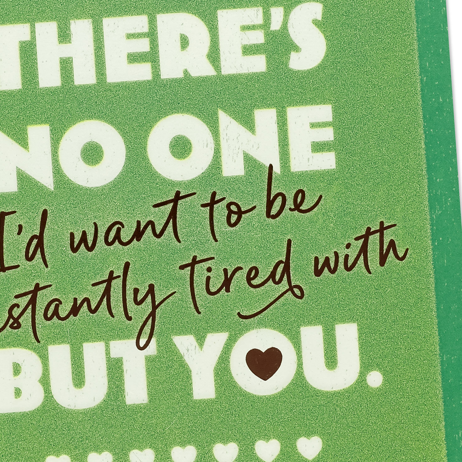 Green Bold Lettering Father's Day Card Card Front Detail image number 4