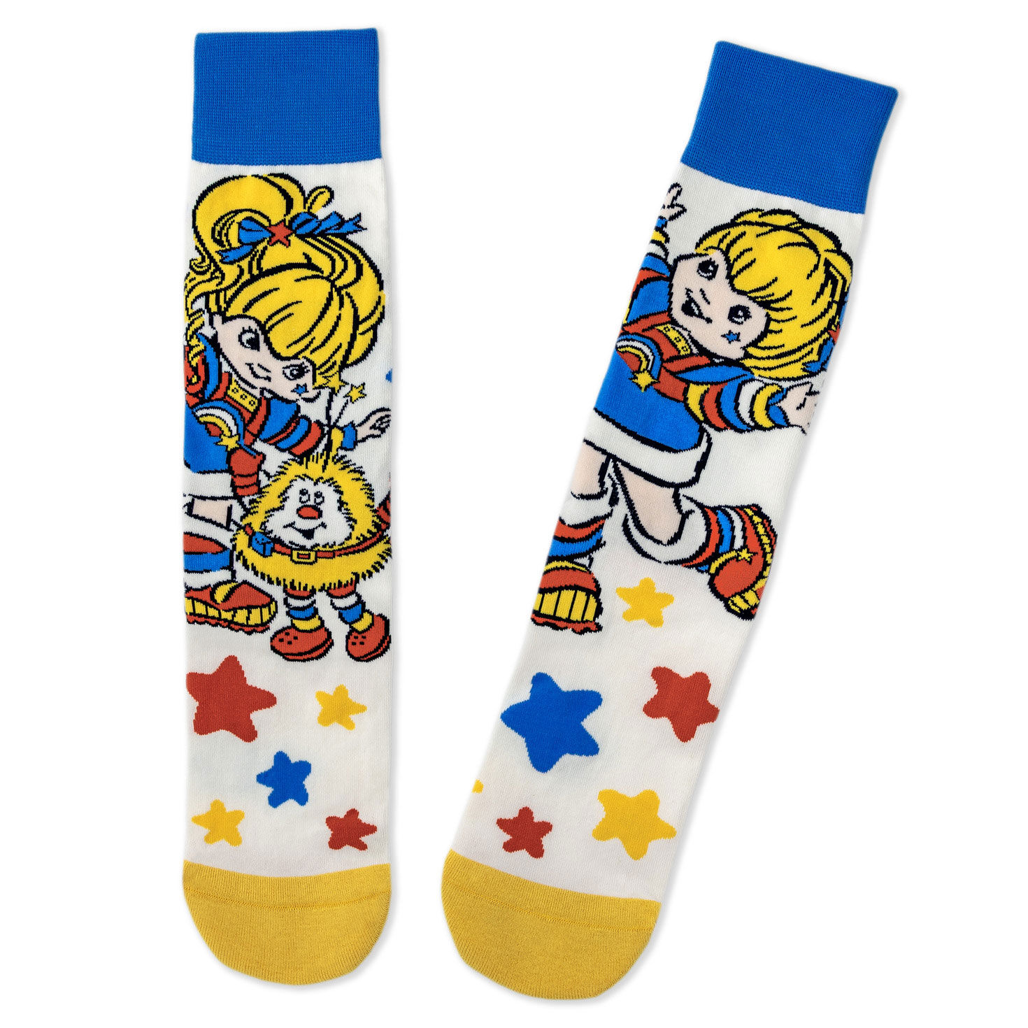 Rainbow Brite and Twink Novelty Crew Socks