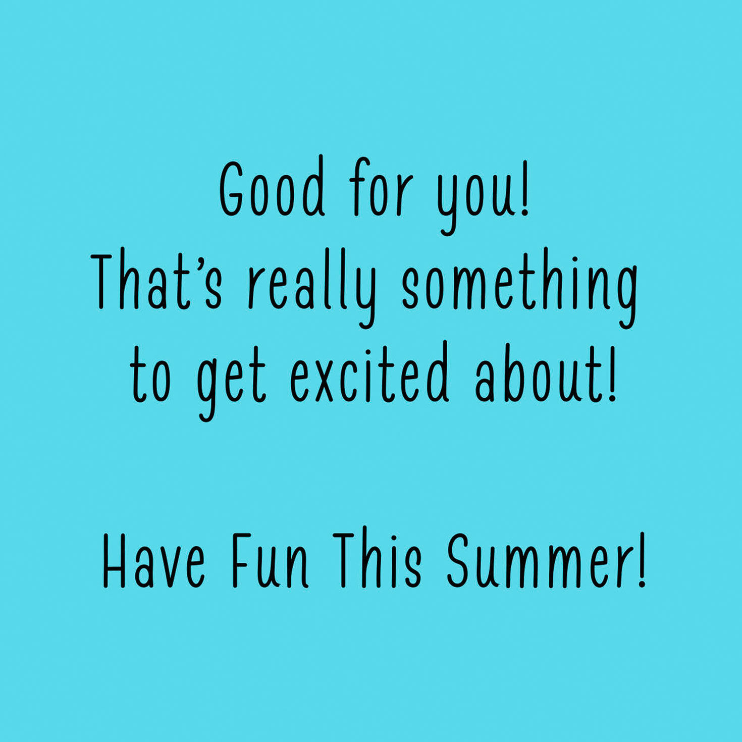 Blue Grid with Stars Grade School Graduation Card Sentiment image number 2