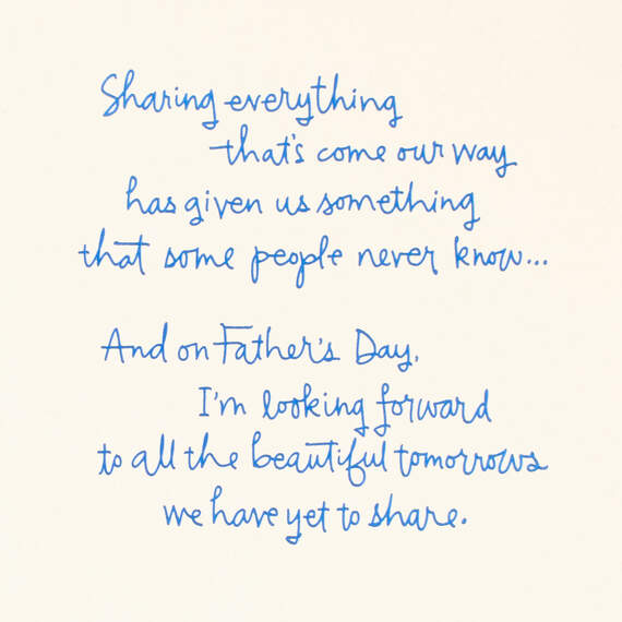 We've Discovered What Love Means Father's Day Card for Husband, , large image number 3